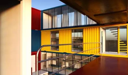 濟南長清區雙泉鎮住人集裝箱別墅酒店