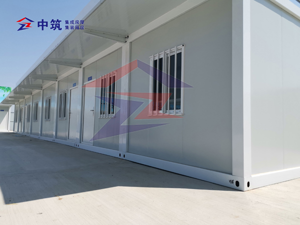 濟(jì)南工地住人集裝箱房案例