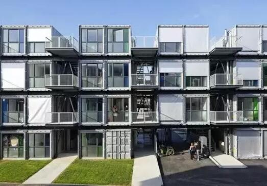 濟南天橋區濱河南路住人集裝箱公寓