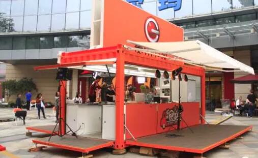 濟南龍洞風景區(qū)集裝箱奶茶店 濟南龍洞風景區(qū)集裝箱奶茶店