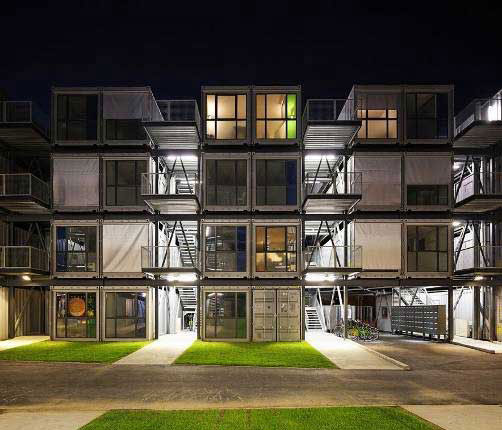 集裝箱建筑模塊化與工業(yè)定制 濟(jì)南住人集裝箱